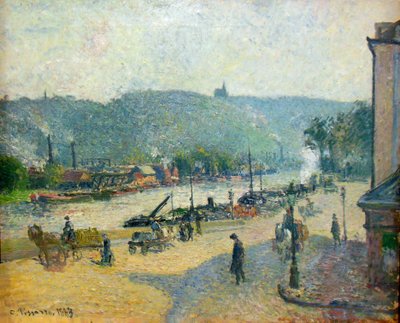 ラファイエット広場 作： Camille Jacob Pissarro